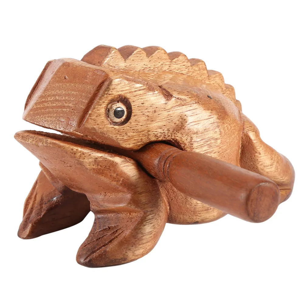 Wooden Frog Instrument