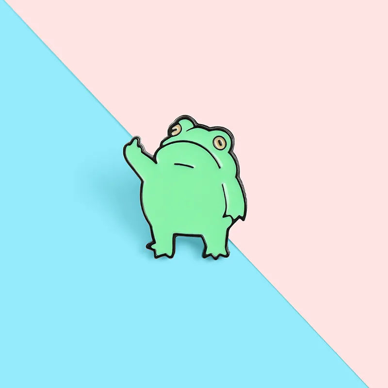 Sassy Frog Pin