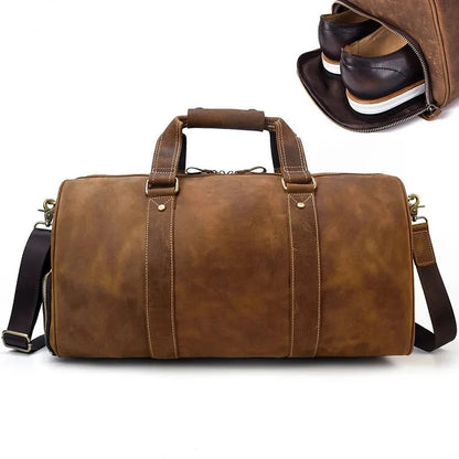 The Traveler Leather Duffel