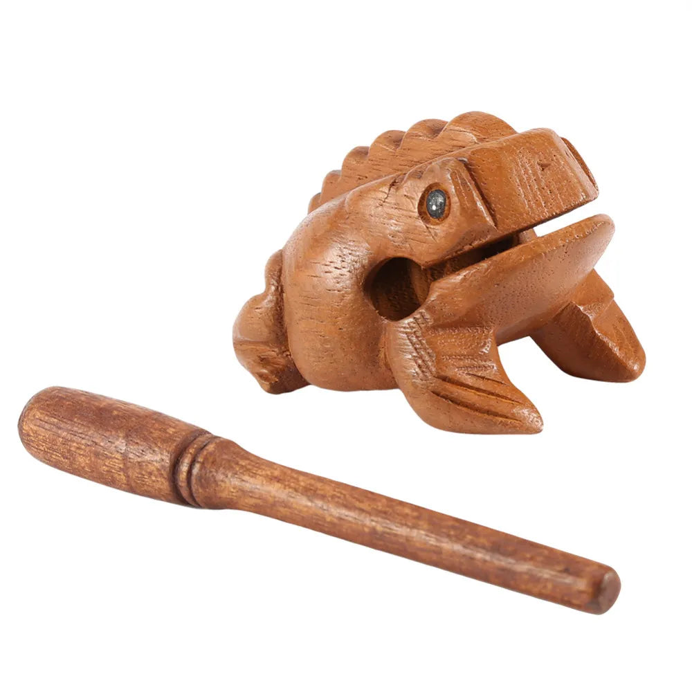 Wooden Frog Instrument