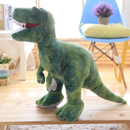 T-Rex & Stego Stuffed Animals