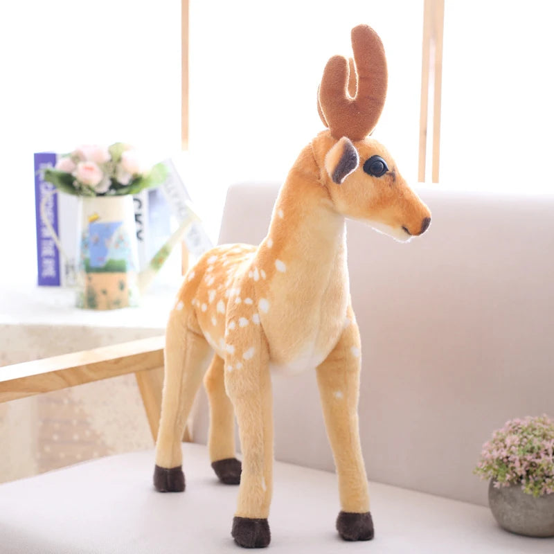 Fluffy Deer Statue