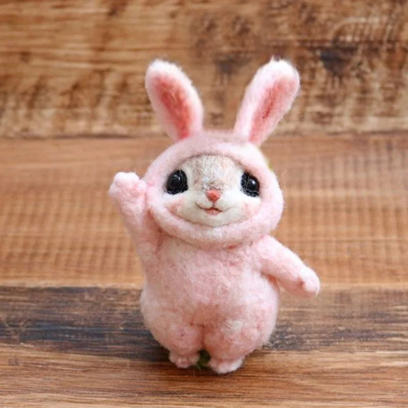 Wool Toy Rabbit or Squirrel