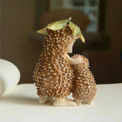 Hedgehog Garden Statues