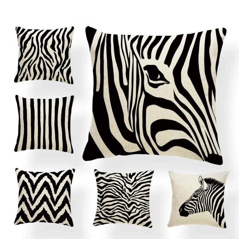 Zebra Pillows