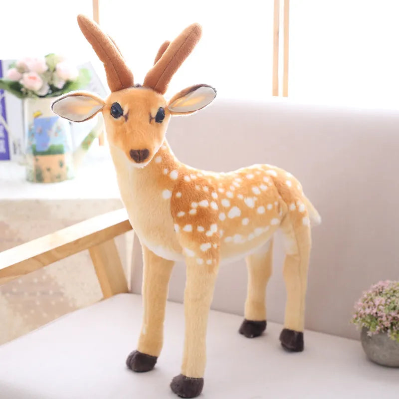 Fluffy Deer Statue