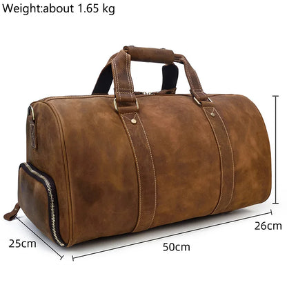 The Traveler Leather Duffel