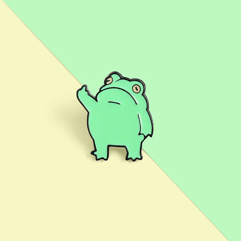 Sassy Frog Pin