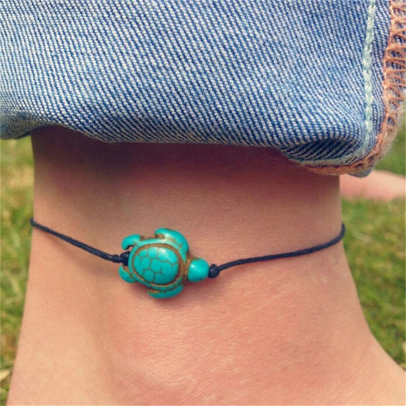 Turtle Turquoise Bracelet