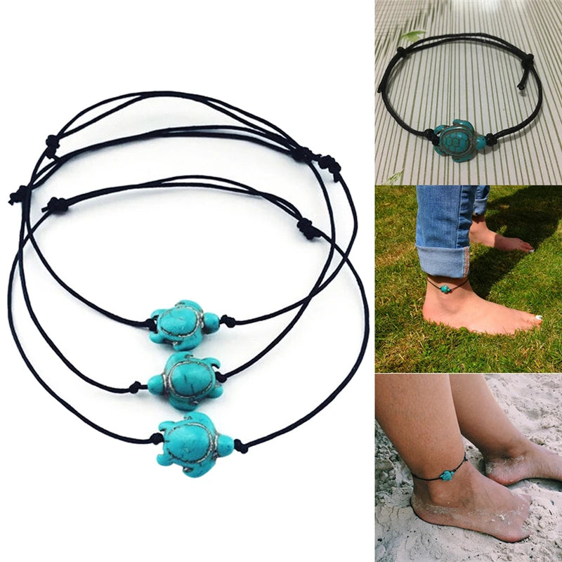 Turtle Turquoise Bracelet