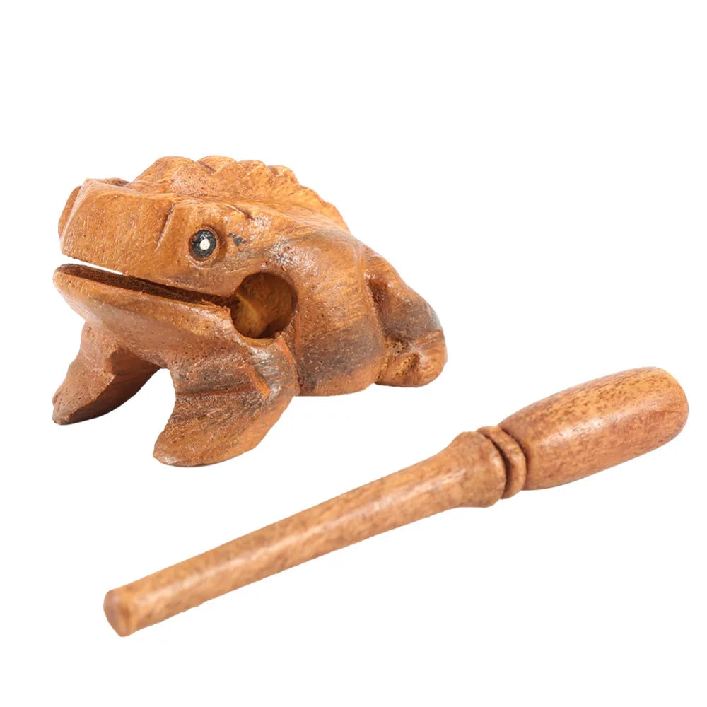 Wooden Frog Instrument