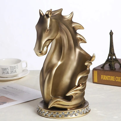 Horse Bust Wine Holder