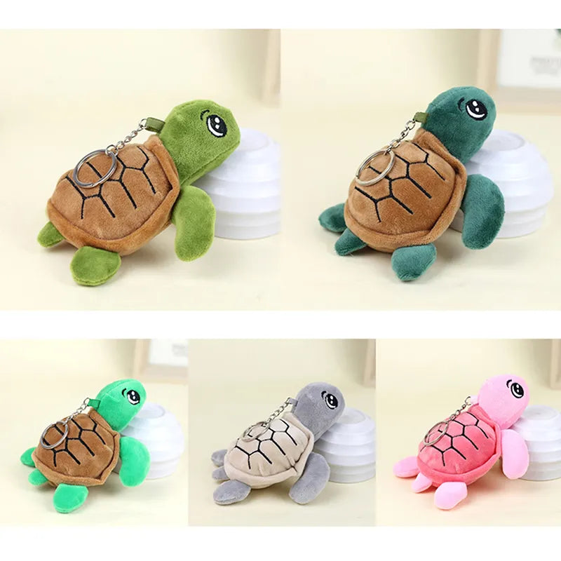 Plushy Turtle Keychain