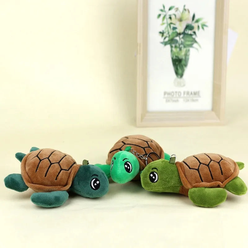 Plushy Turtle Keychain