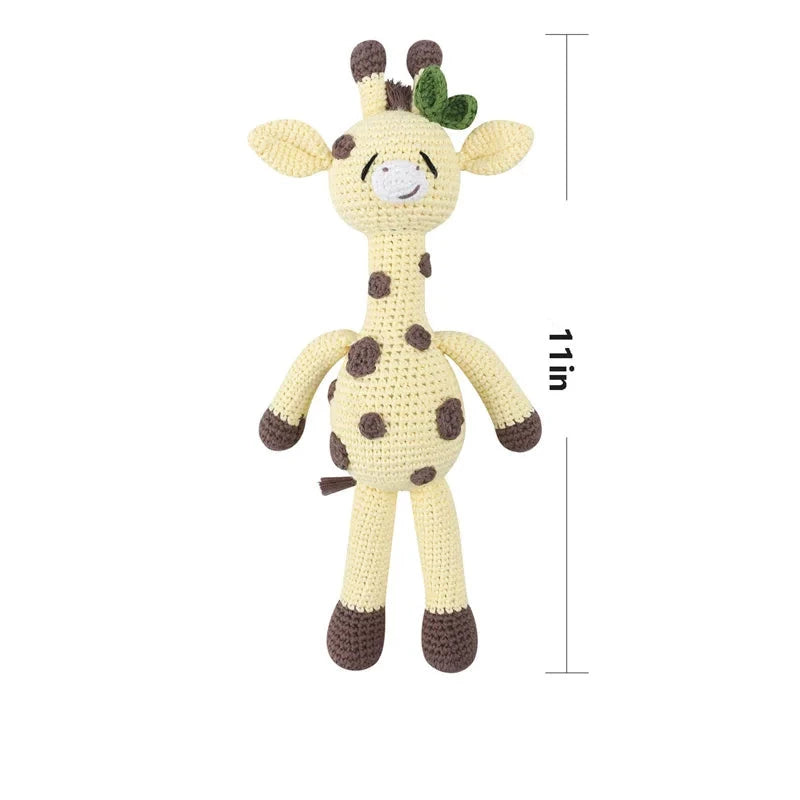 Crochet Lion and Giraffe