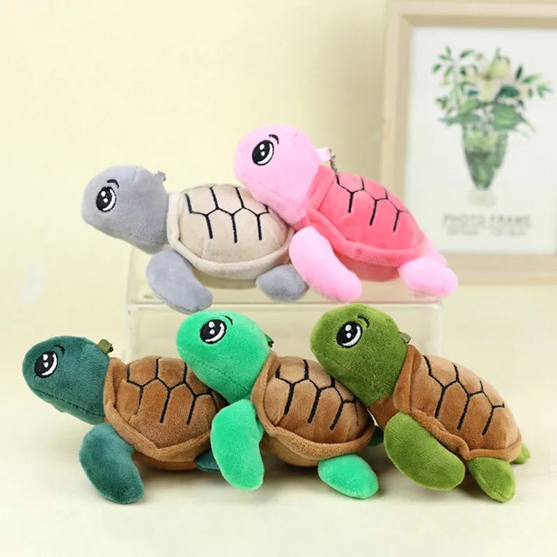 Plushy Turtle Keychain