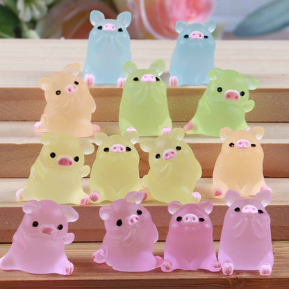 6 Piece Mini Pig Set