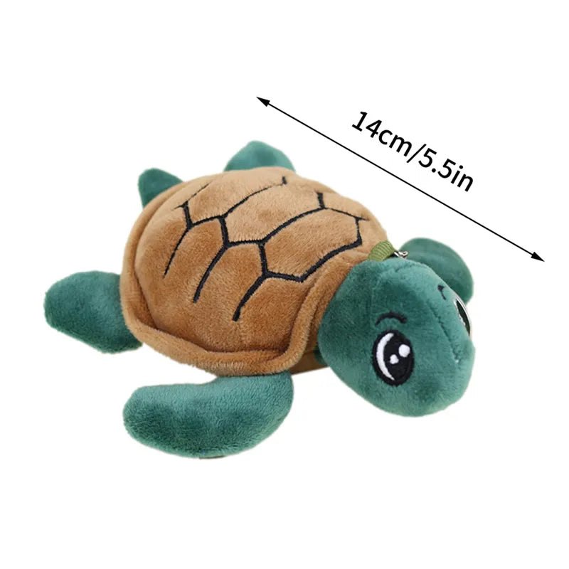 Plushy Turtle Keychain